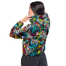 Load image into Gallery viewer, Women’s cropped windbreaker