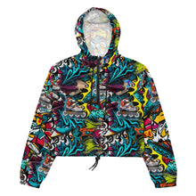 Load image into Gallery viewer, Women’s cropped windbreaker