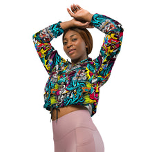 Load image into Gallery viewer, Women’s cropped windbreaker