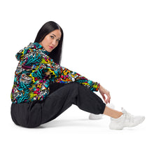 Load image into Gallery viewer, Women’s cropped windbreaker