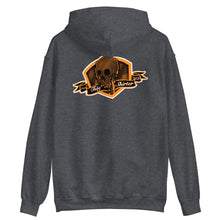 Load image into Gallery viewer, Unisex Hoodie melting skull logo
