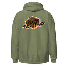 Load image into Gallery viewer, Unisex Hoodie melting skull logo