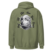 Load image into Gallery viewer, Unisex Hoodie surf till the sun goes down