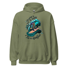 Load image into Gallery viewer, Unisex Hoodie surf is not a hobby
