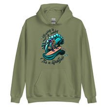 Load image into Gallery viewer, Unisex Hoodie surf is not a hobby