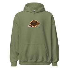 Load image into Gallery viewer, Unisex Hoodie melting skull logo