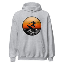 Load image into Gallery viewer, Unisex Hoodie surf & sunset