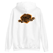Load image into Gallery viewer, Unisex Hoodie melting skull logo