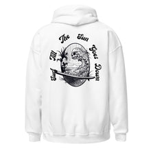 Load image into Gallery viewer, Unisex Hoodie surf till the sun goes down