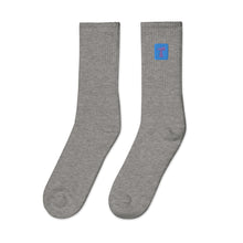 Load image into Gallery viewer, Embroidered socks T logo