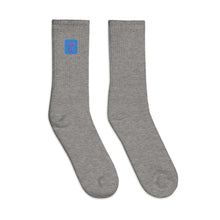 Load image into Gallery viewer, Embroidered socks T logo