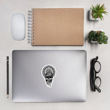 Load image into Gallery viewer, Bubble-free stickers skull & mandala