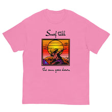 Load image into Gallery viewer, Men's classic tee surf till the sun goes down