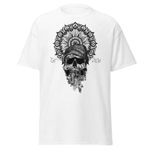 Load image into Gallery viewer, Men's classic tee skull & mandala