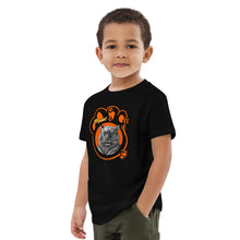 Load image into Gallery viewer, Organic cotton kids t-shirt meow
