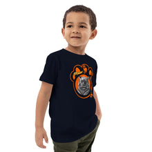 Load image into Gallery viewer, Organic cotton kids t-shirt meow
