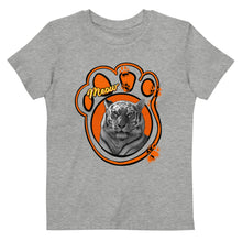 Load image into Gallery viewer, Organic cotton kids t-shirt meow