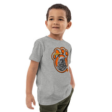 Load image into Gallery viewer, Organic cotton kids t-shirt meow