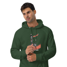 Load image into Gallery viewer, Unisex eco raglan hoodie liberty statue