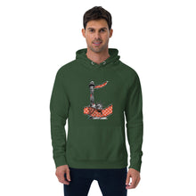 Load image into Gallery viewer, Unisex eco raglan hoodie liberty statue