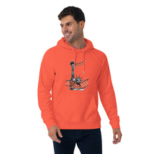 Load image into Gallery viewer, Unisex eco raglan hoodie liberty statue