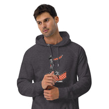 Load image into Gallery viewer, Unisex eco raglan hoodie liberty statue