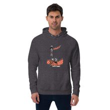 Load image into Gallery viewer, Unisex eco raglan hoodie liberty statue