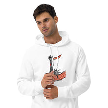 Load image into Gallery viewer, Unisex eco raglan hoodie liberty statue