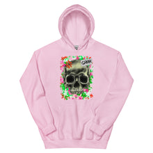 Load image into Gallery viewer, Unisex Hoodie angry skull