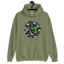 Load image into Gallery viewer, Unisex Hoodie butterflies