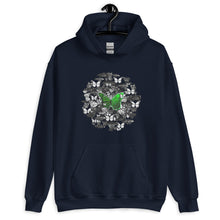 Load image into Gallery viewer, Unisex Hoodie butterflies