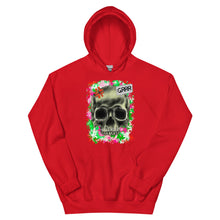 Load image into Gallery viewer, Unisex Hoodie angry skull