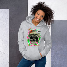 Load image into Gallery viewer, Unisex Hoodie angry skull