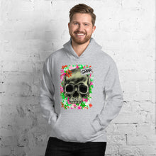 Load image into Gallery viewer, Unisex Hoodie angry skull