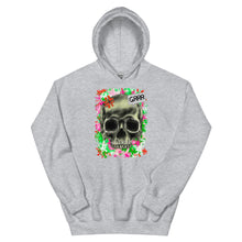 Load image into Gallery viewer, Unisex Hoodie angry skull