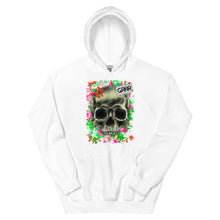 Load image into Gallery viewer, Unisex Hoodie angry skull