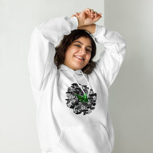 Load image into Gallery viewer, Unisex Hoodie butterflies