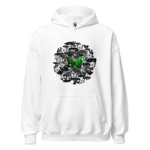 Load image into Gallery viewer, Unisex Hoodie butterflies