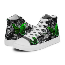 Load image into Gallery viewer, Women’s high top canvas shoes
