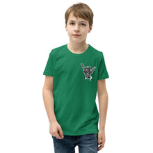 Load image into Gallery viewer, Youth Short Sleeve T-Shirt stoked