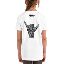 Load image into Gallery viewer, Youth Short Sleeve T-Shirt stoked