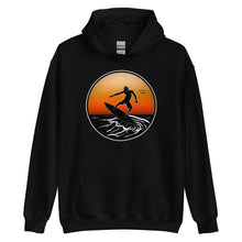 Load image into Gallery viewer, Unisex Hoodie surf &amp; sunset
