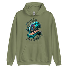 Load image into Gallery viewer, Unisex Hoodie surf is not a hobby
