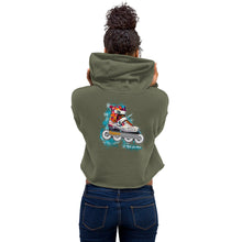 Load image into Gallery viewer, Crop Hoodie  Vibe Park Edition
