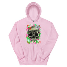 Load image into Gallery viewer, Unisex Hoodie angry skull
