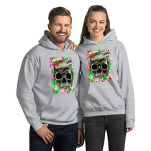 Load image into Gallery viewer, Unisex Hoodie angry skull
