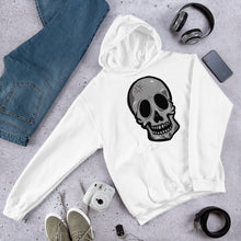Load image into Gallery viewer, Unisex Hoodie skull face
