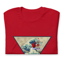 Φόρτωση εικόνας στο εργαλείο προβολής Συλλογής, Unisex t-shirt Japanese art Santa goes surfing
